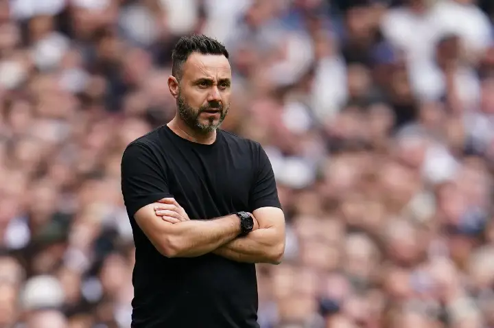 De Zerbi: ‘Não podemos dizer que tudo está ruim no Tottenham’