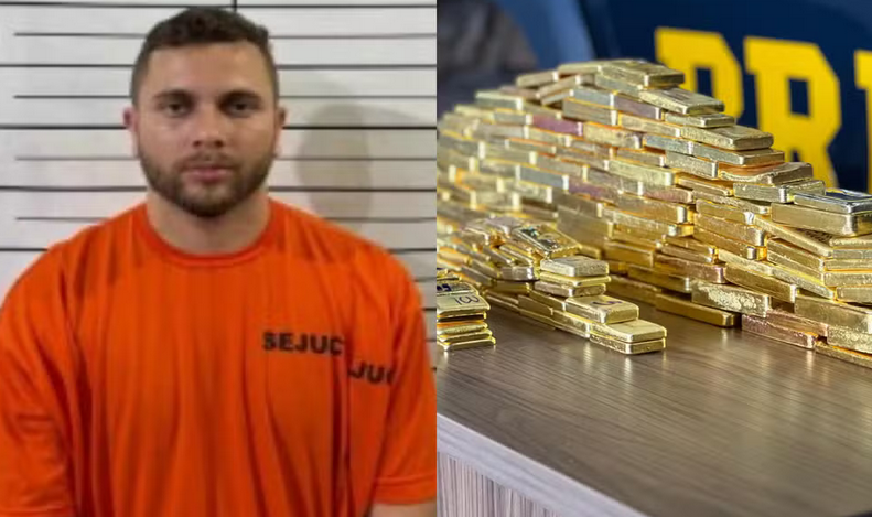 Justiça nega pela 3ª vez liberdade a empresário de Rondônia preso com barras de ouro em Roraima