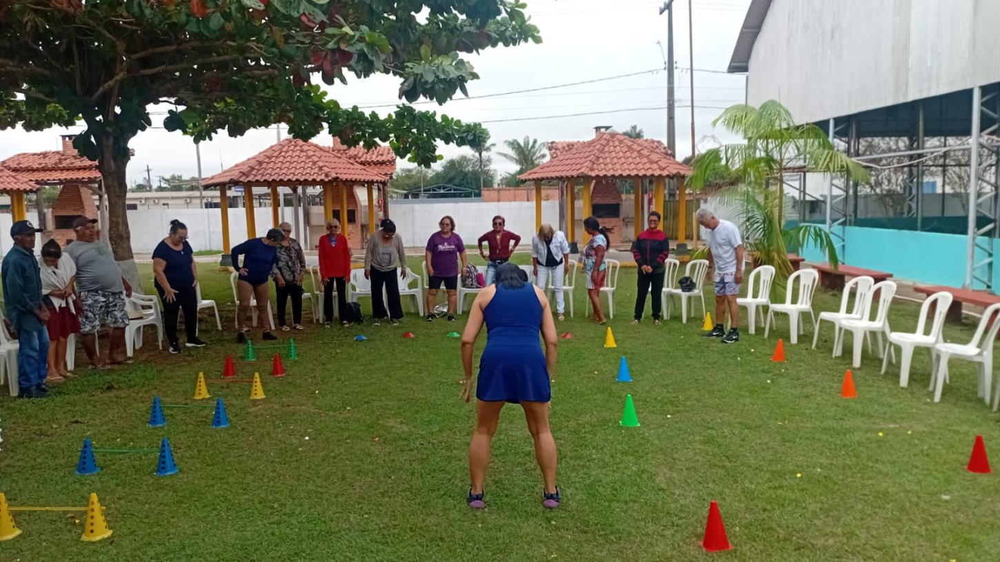Cras de Jaci Paraná participou de ação voltada à qualidade de vida da pessoa idosa em Nova Mutum