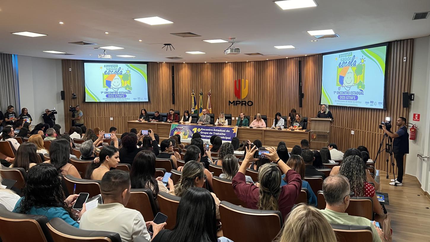 Encontro estadual reúne instituições para qualificar ações do Programa Saúde na Escola
