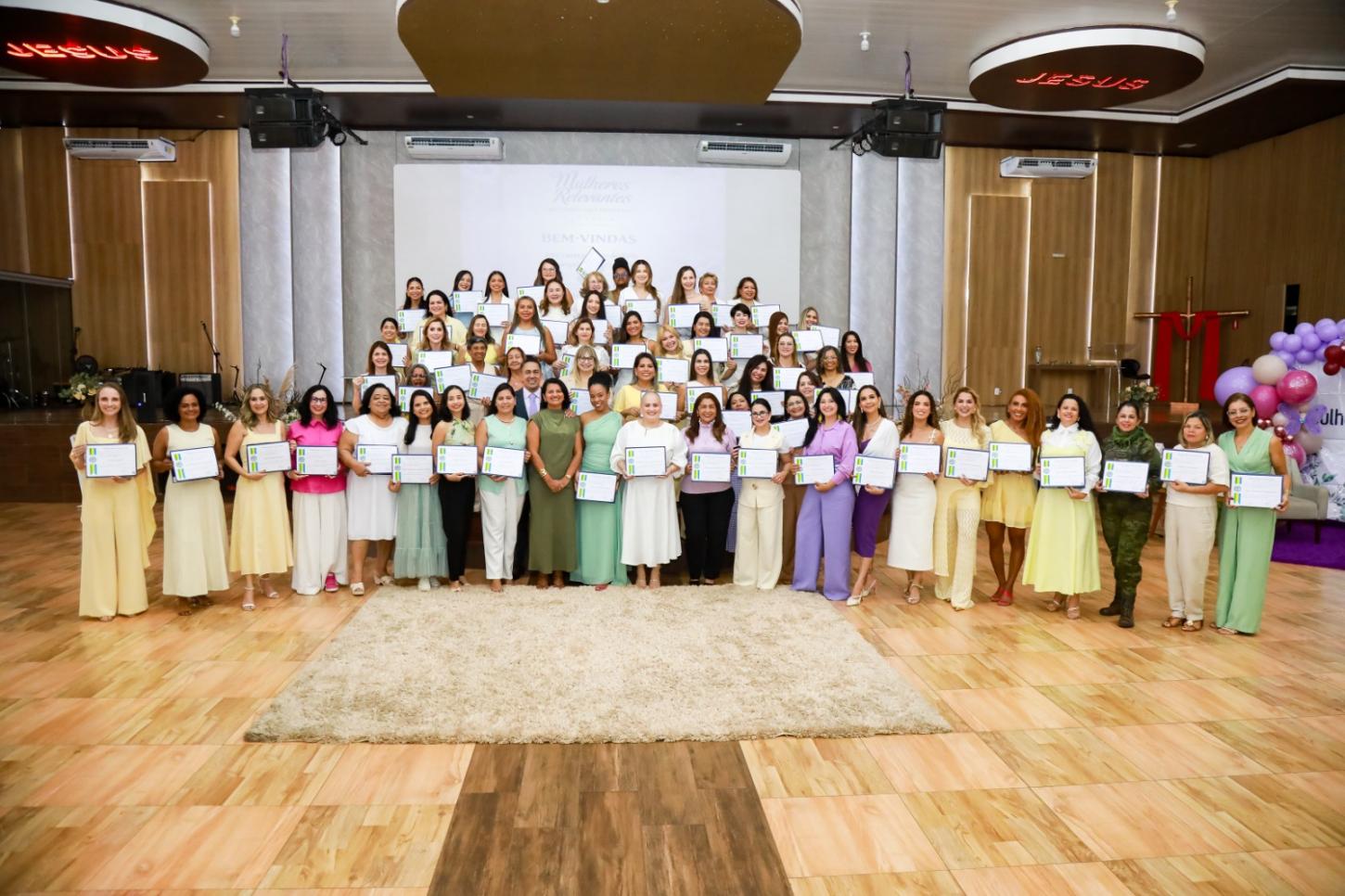 Eyder Brasil encerra ciclo do Projeto Mulheres Relevantes em Porto Velho com quase 100 homenageadas