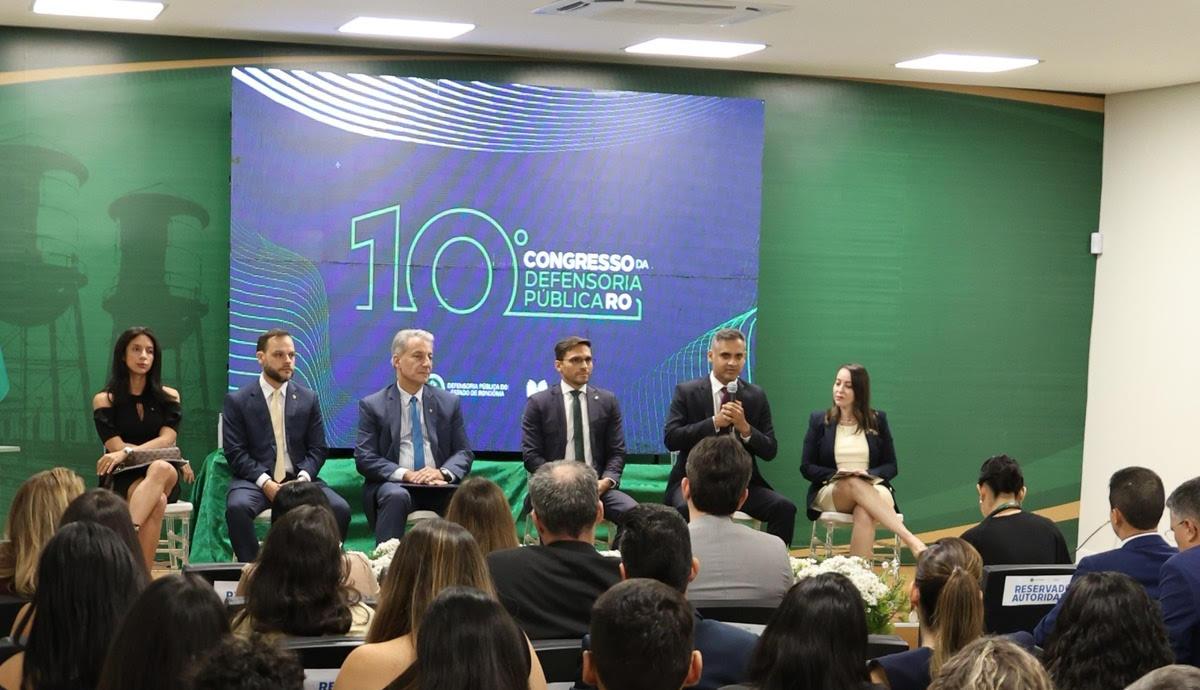 MPRO destaca parceria institucional durante 10º Congresso da Defensoria Pública em Porto Velho