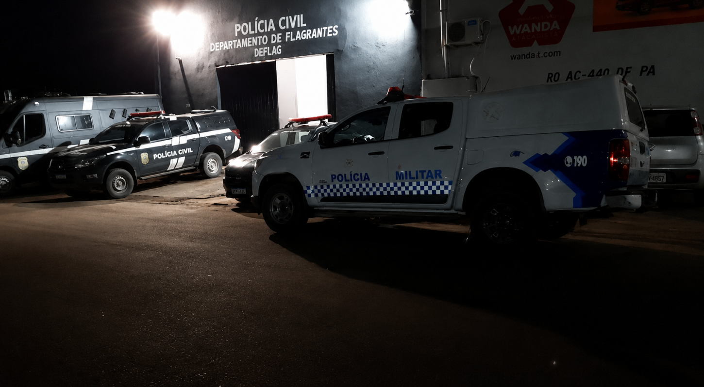 PM é preso após disparos em meio a conflito familiar por desaparecimento de arma em Porto Velho