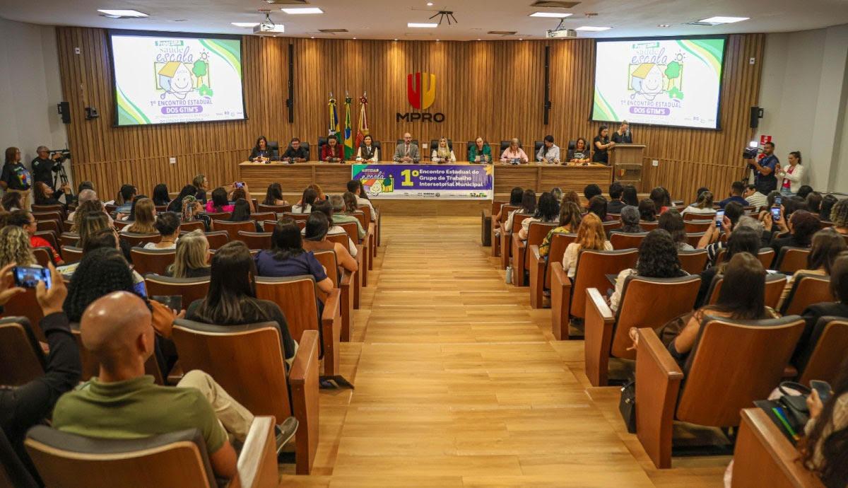 Reforçando a integração entre saúde e educação, MPRO participa de 1º Encontro Estadual do Programa Saúde na Escola