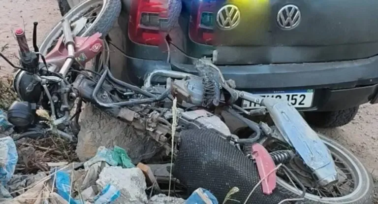 Motociclista morre em grave acidente após colisão com caminhonete em RO